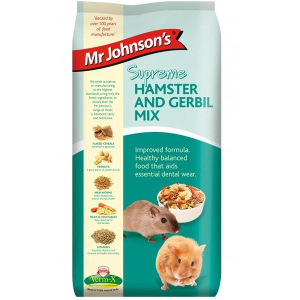 Mr Johnson s | Hamster & Gerbil Food | Supreme Blend - 900g Hot on Sale