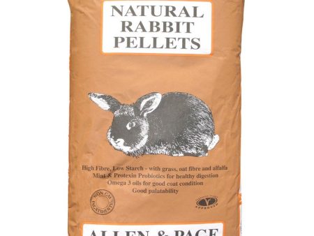 Allen & Page Natural Rabbit Pellets 20kg Cheap