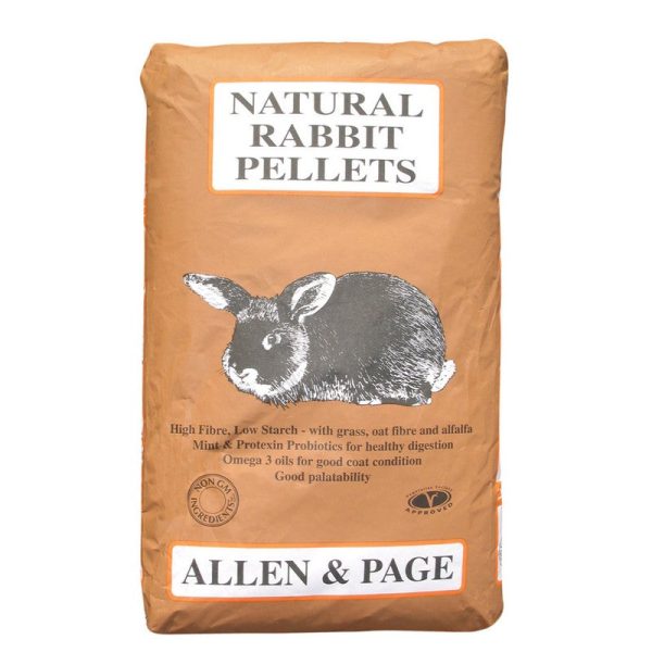 Allen & Page Natural Rabbit Pellets 20kg Cheap