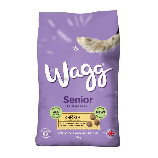 Wagg Complete Senior Dog Food 15kg For Sale