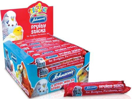 Johnson s Honey Enriched Budgie & Parakeet Treat Bar - Fruity Stick For Cheap