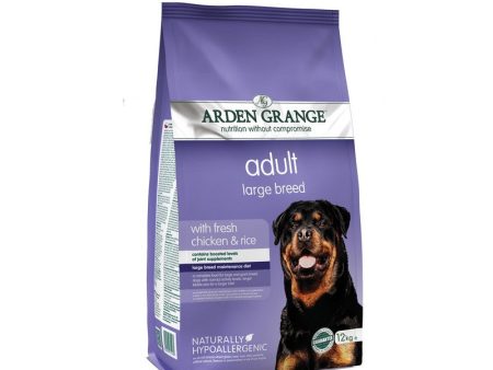 Arden Grange with Chicken & Rice Large Breed Adult Dog Food 12Kg Online now