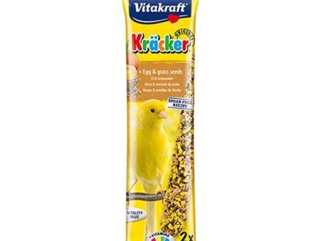 Vitakraft Kracker Canary Treat Sticks (2 Pack) - Egg & Grass Seed Cheap