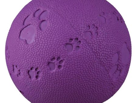 DOGS IN DISTRESS DONATION - Trixie Toy Ball, Natural Rubber 6cm For Sale