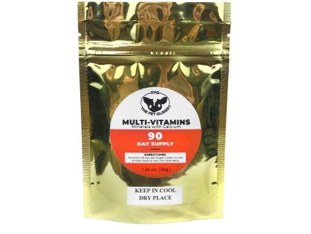 090 Day Supply Vitamins - TPG Complete Multi-Vitamins with Calcium For Cheap