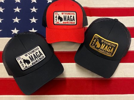 MAGA  Special Edition Wyo License Plate Cap Online