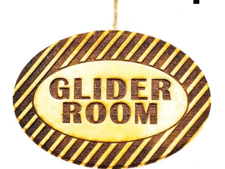 Glider Room Plaque Sale