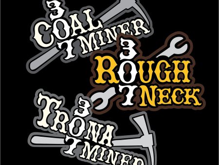 307 Miner Decals (Coal, Trona, Roughneck) Online Sale