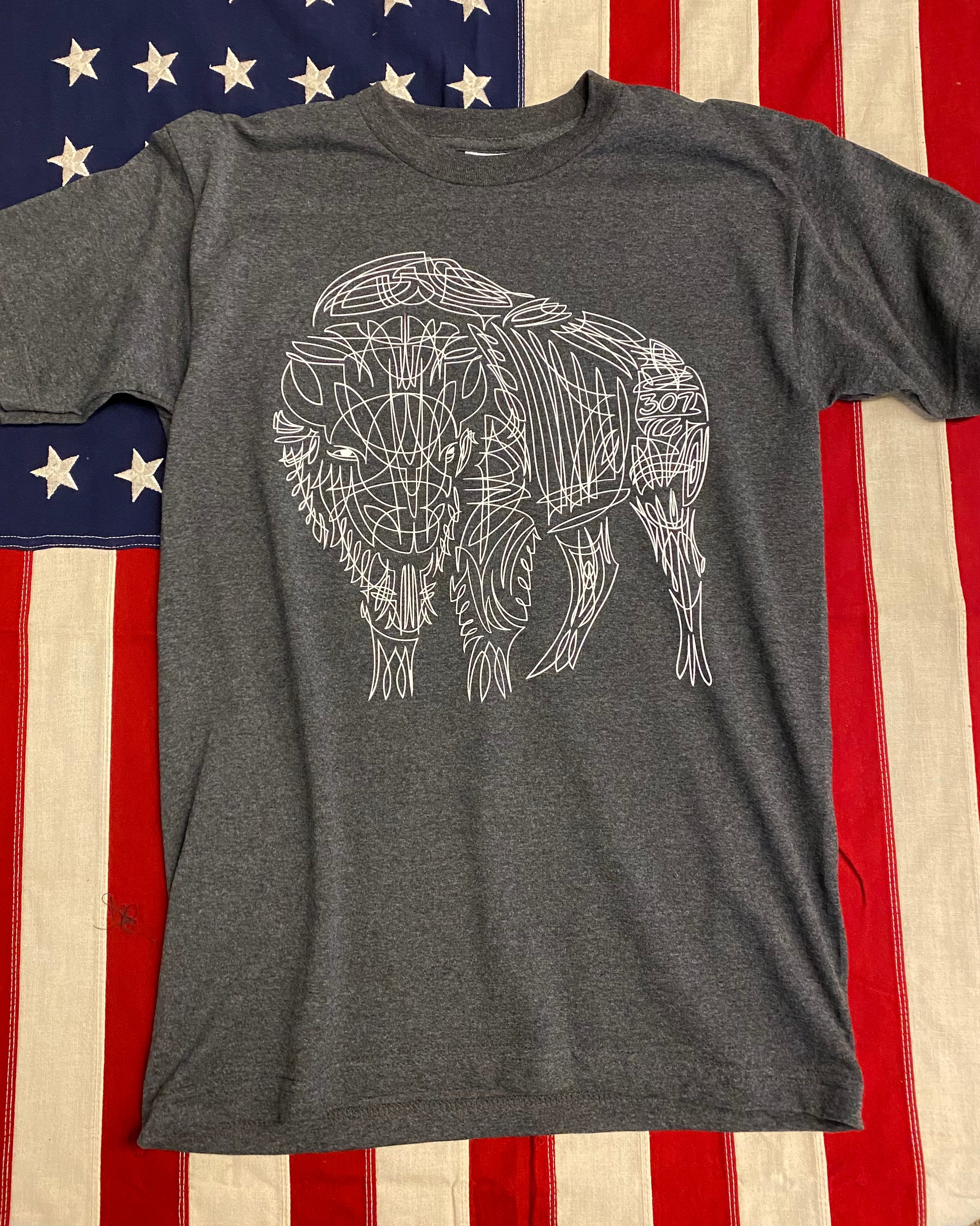 307 Pinstriped Buffalo T-Shirt Online Sale