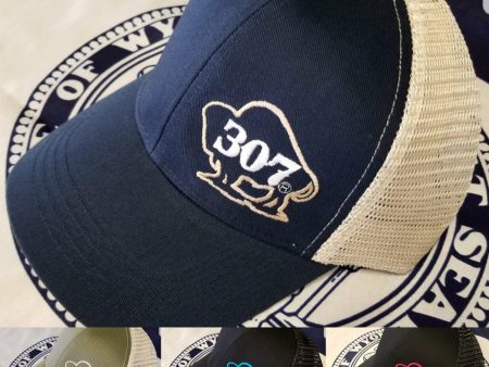 307 Buffalo Mesh Back Hats Discount