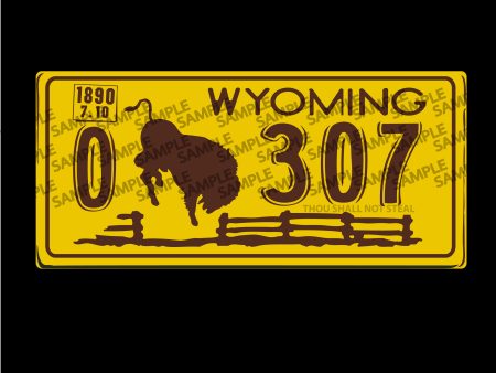 307  1983  License Plate Decal Online Hot Sale