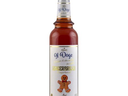 Sirupas IL DOGE Gingerbread Syrup 700 ml 977EST imbierinių sausainių skonio For Sale