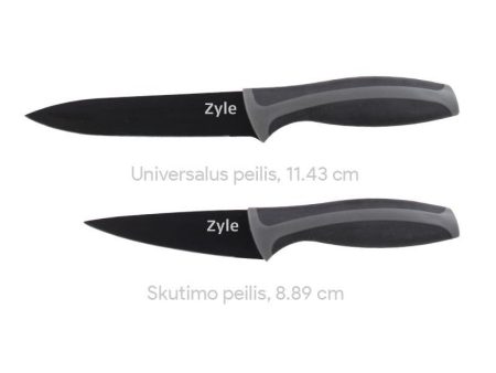 Peilių rinkinys Zyle ZY906SET, universalus ir skutimo peiliai, 2 vnt. Sale