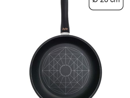 Indukcinė keptuvė Zyle Frypan ZY028FP, Ø28 cm, su deimantine danga For Discount